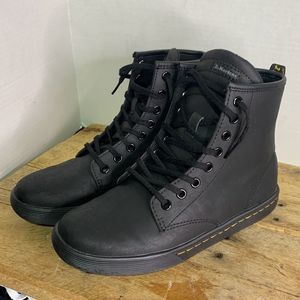 Dr Martens  SHERIDAN BOOTS black MATTE combat comfort BOOTS